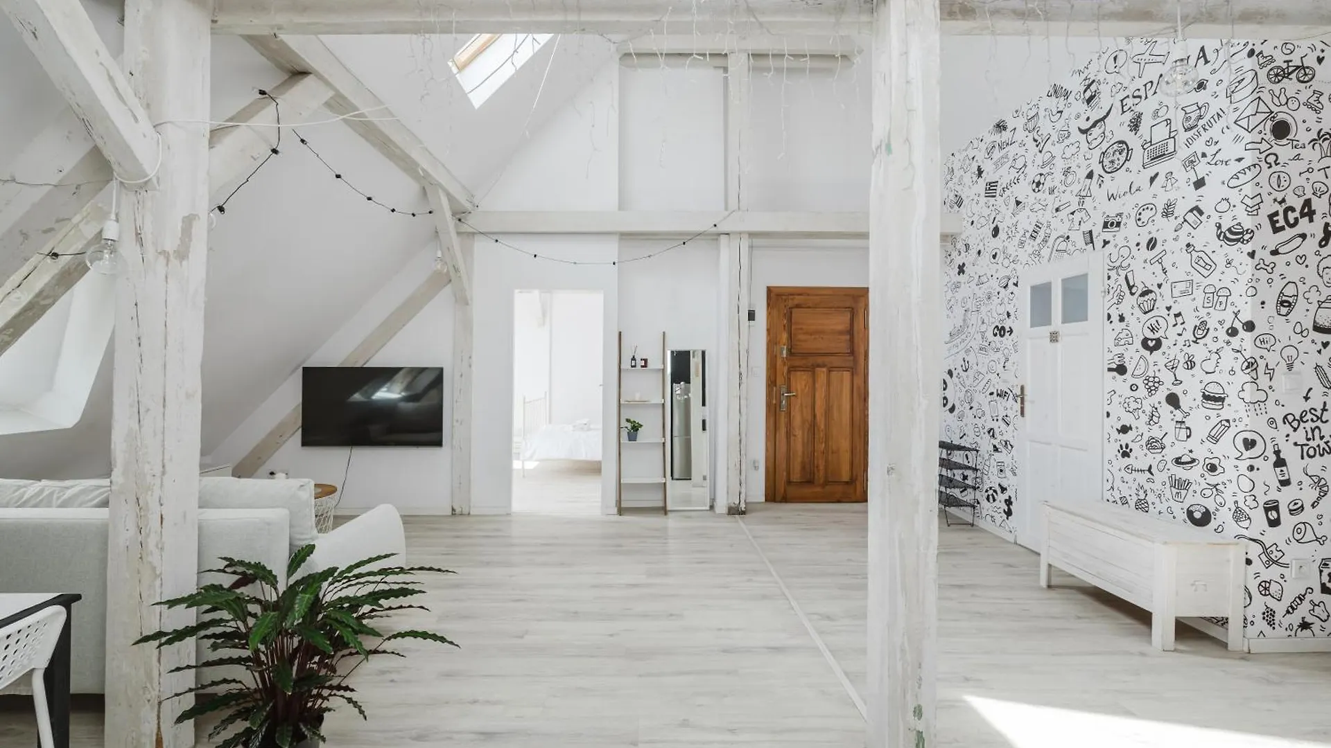Scandinavian Loft Apartment 포즈난